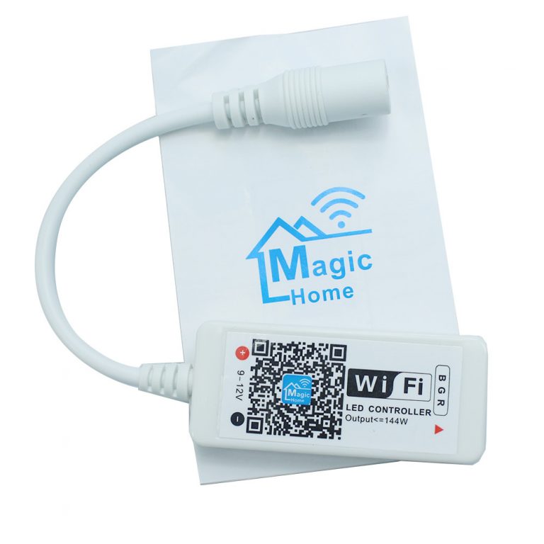Мини WiFi RGB контроллер с таймером и цветомузыкальным режимом c ИК ...
